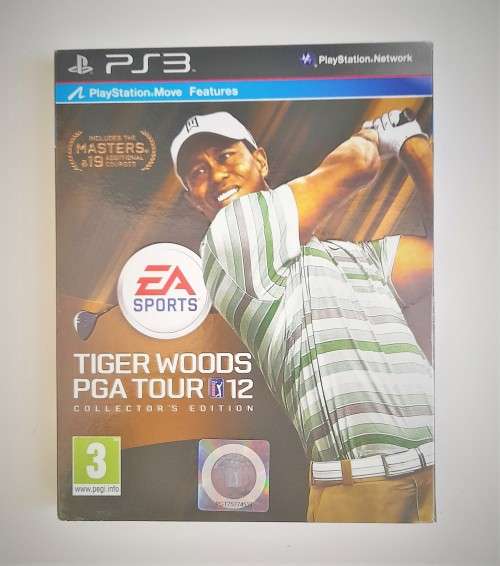 TIGER WOODS PGA TOUR 12 COLLECTOTRS EDITION    (PS3)  -  Good condition !!!!