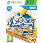 PICTIONARY ULTIMATE EDITION  UDRAW   (Xbox 360)  -   Good condition !!!   -    SAME DAY SHIPPING !!!
