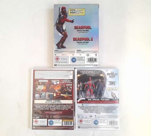 DEADPOOL THE COMPLETE COLLECTION     DVD   -    Good condition !!!  -  SAME DAY SHIPPING !!!