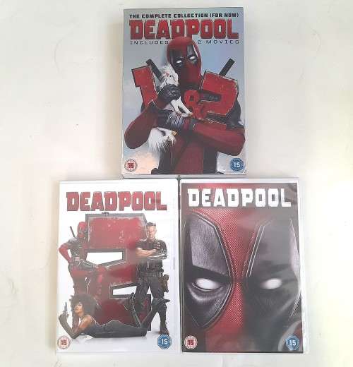 DEADPOOL THE COMPLETE COLLECTION     DVD   -    Good condition !!!  -  SAME DAY SHIPPING !!!