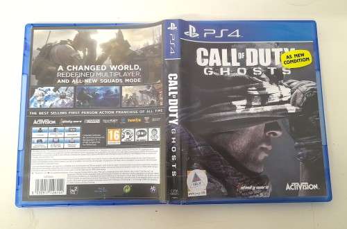 CALL OF DUTY  GHOSTS   (PS4)    -    Good condition !!!   -    SAME DAY SHIPPING   !!!