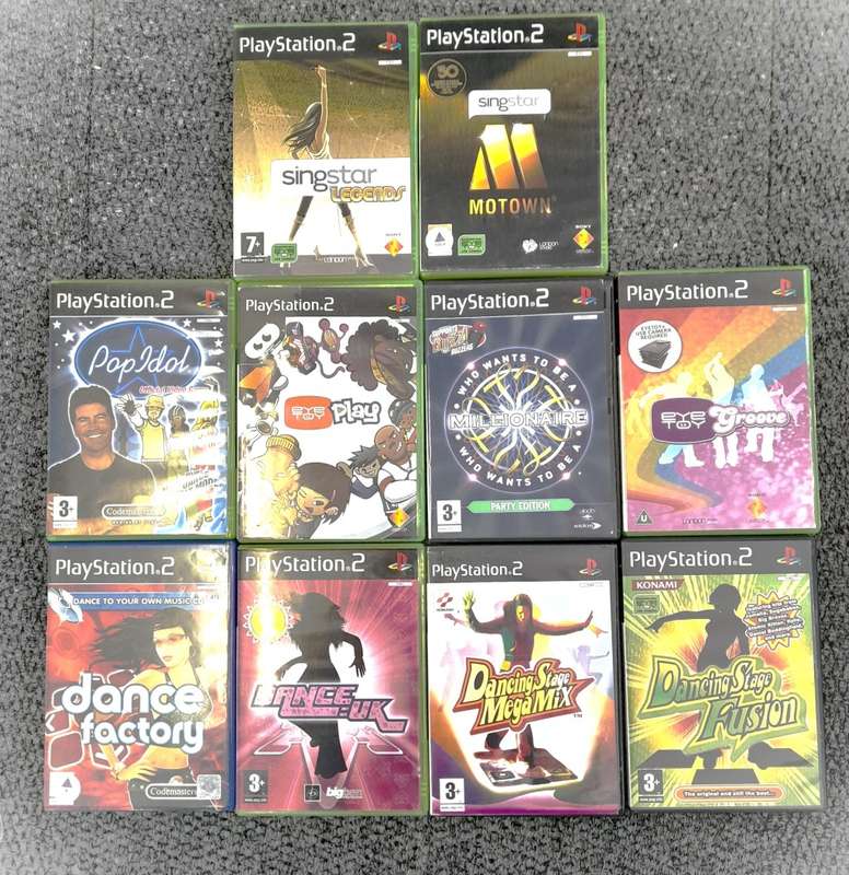 PS2 10 X MIX  BUNDLE GAME - HUGE CLEARANCE SALE -   DEAL P18
