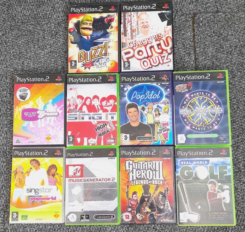 PS2 10 X MIX  GAME COMBO PS2 - SUMMER SALE -   DEAL P23