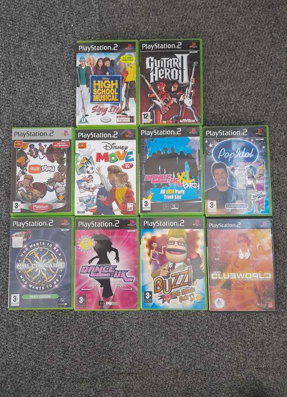 PS2 10 X  BUNDLE MIX GAME  PS2    -    SUMMER SALE    -   DEAL P24