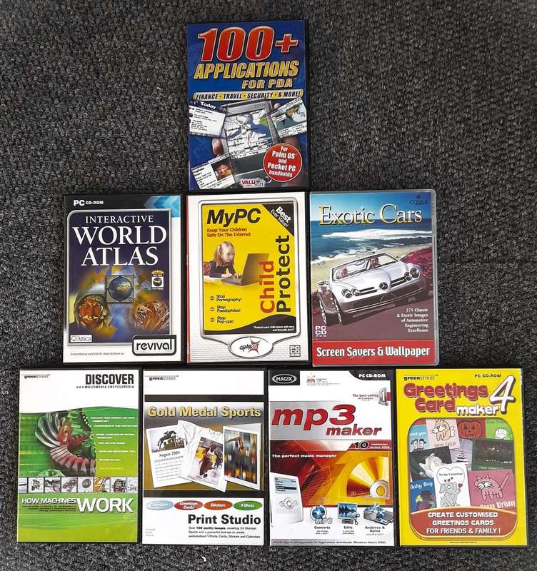 ( DVD )   8 X  PC / DVD  VARIOUS GAMES COMBO  -  Good condition !!!  -   SAME DAY SHIPPING !!!
