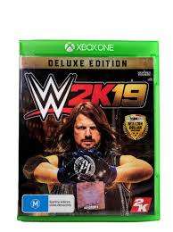 WWE2K19 DELUXE EDITION      (Xbox One)   -   Good condition !!!    -      SAME DAY SHIPPING   !!