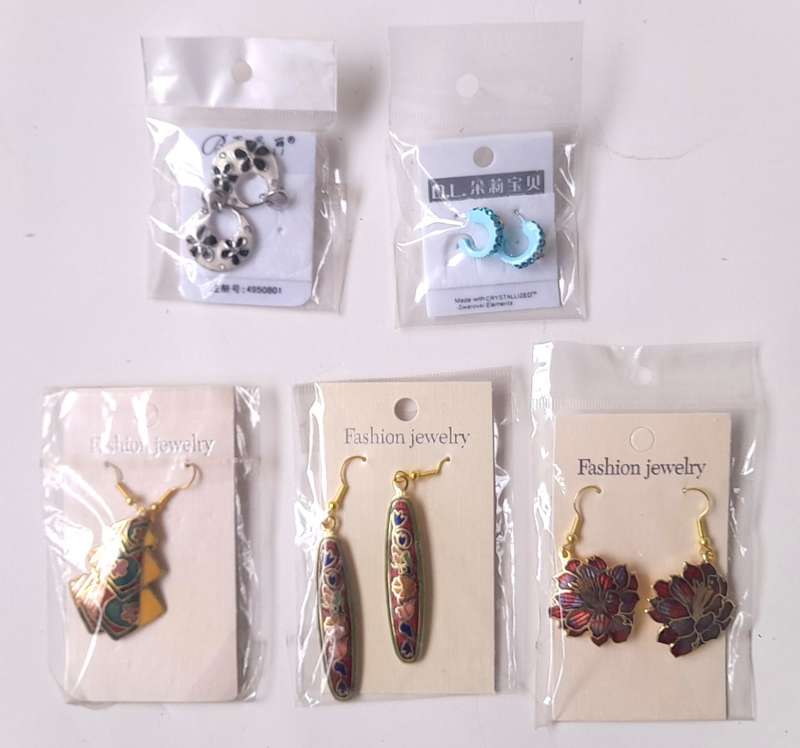 5 PIECE SET WOMEN EARRINGS
