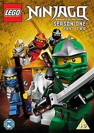 LEGO NINJAGO SEASON ONE PART TWO   DVD    -   Good condition!!   -   SAME DAY SHIPPING !!!