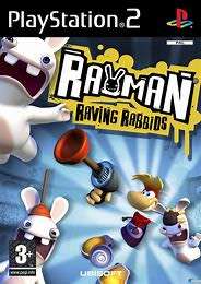 RAYMAN RAVING RABBIDS   ( PS2 )    -     Good condition !!!  -   SAME DAY SHIPPING   !!!