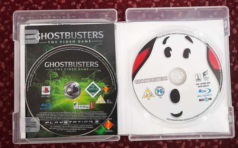 GHOSTBUSTERS THE VIDEO GAME INCLUDES FILM    (PS3)  -    USED  -  SAME DAY SHIPPING !!!