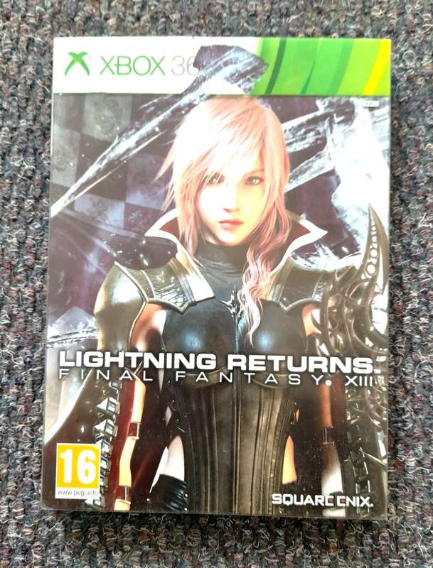 Lightning Returns Final Fantasy Steel Book     Xbox 360