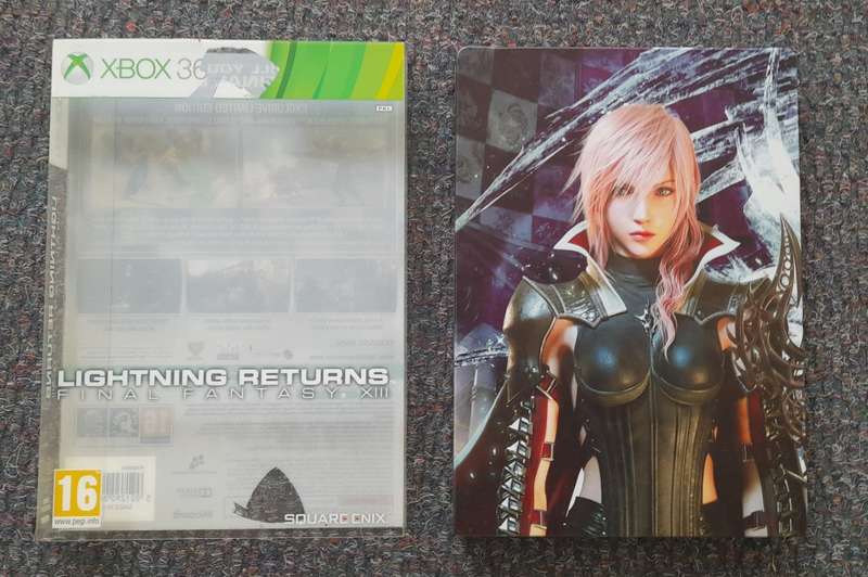 Lightning Returns Final Fantasy Steel Book     Xbox 360