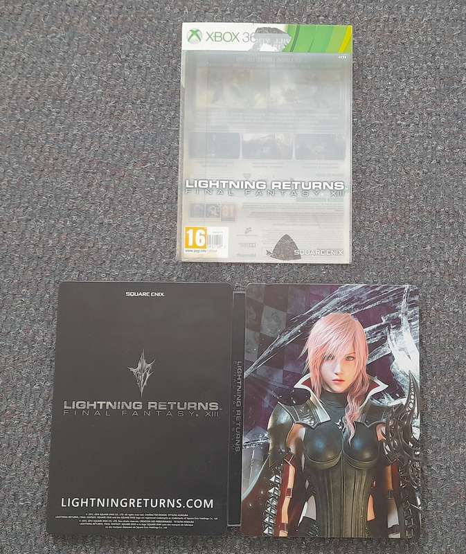 Lightning Returns Final Fantasy Steel Book     Xbox 360