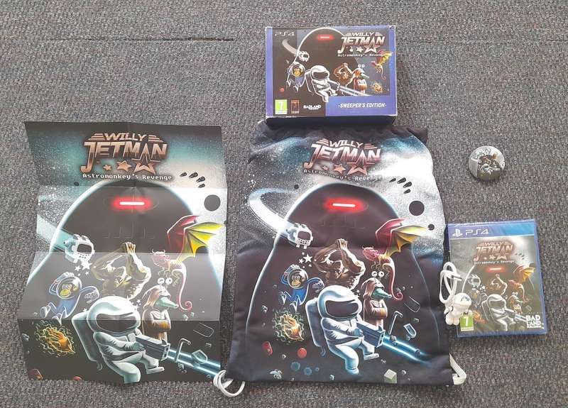 Willy Jetman Astromonkeys Revenge Sweepers Edition    PS4