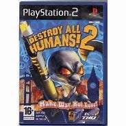 DESTROY ALL HUMANS ! 2   (PS2)    -    Good condition !!! -    SAME DAY SHIPPING   !!!