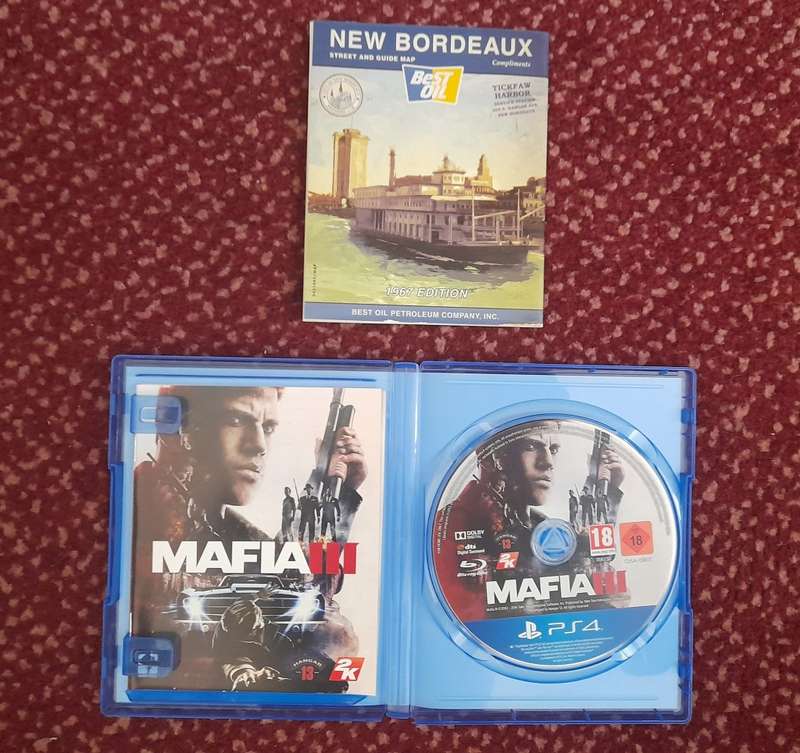 MAFIA III  DELUXE EDITION    (PS4)   -  Good condition !!!!    -  SAME DAY SHIPPING  !!!