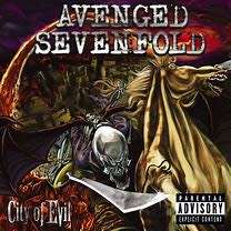 AVENGED SEVENFOLD CITY OF EVIL   CD     -    Good condition!!!    -     SAME DAY SHIPPING!!!