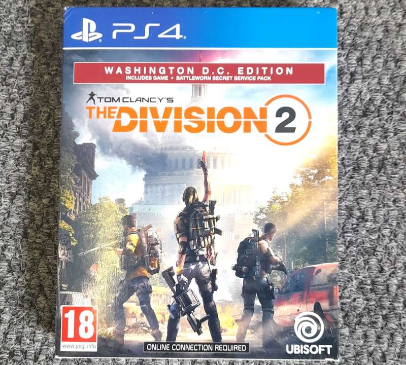 Tom Clancys The Division 2 Washington DC Edition  PS4
