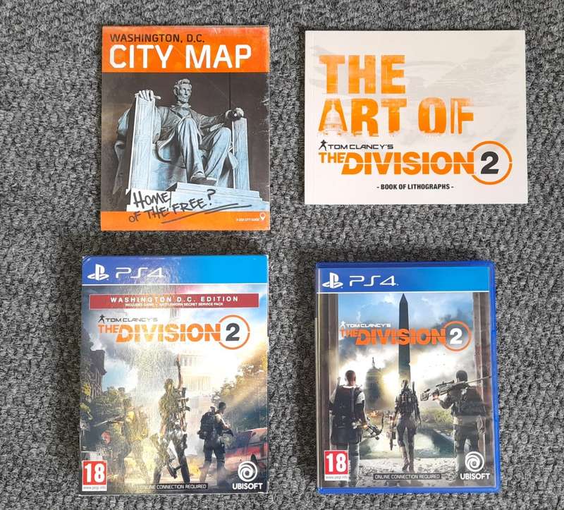 Tom Clancys The Division 2 Washington DC Edition  PS4