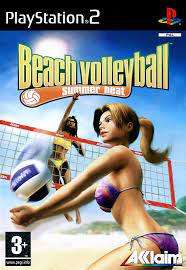 SUMMER HEAT BEACH VOLLEYBALL   (PS2)  -  Good condition !!!   -   SAME DAY SHIPPING !!!