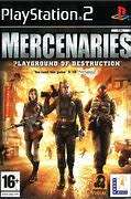 MERCENARIES    (PS2)  -  Good condition !!  -   SAME DAY SHIPPING !!!!