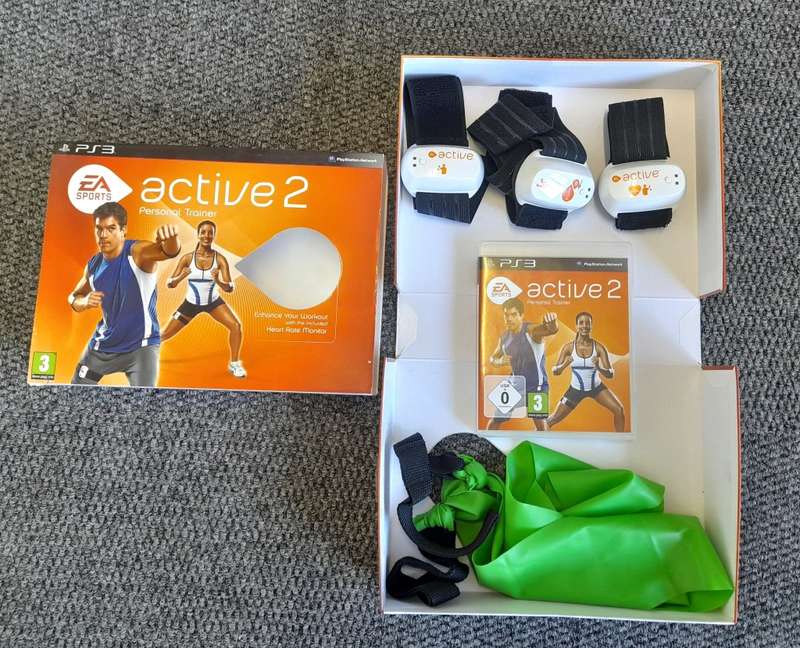 ACTIVE 2 PERSONAL TRAINER INCLUDED HEART RATE MONITOR  USED - Good condition - SAME DAY SHIPPING !!!