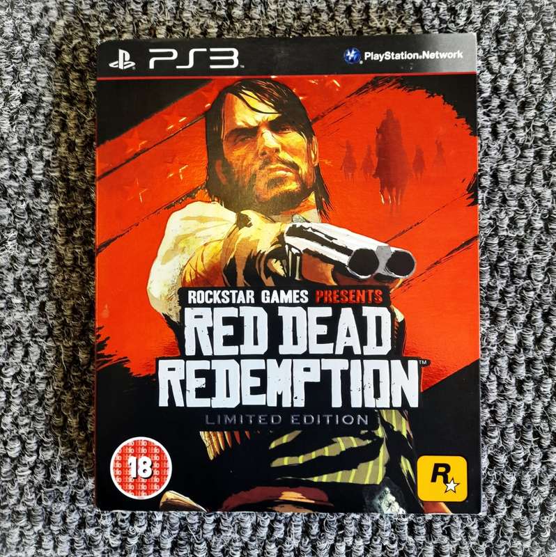 RED DEAD REDEMPTION LIMITED EDITION   (PS3)    -   Good condition !!! - SAME DAY SHIPPING !!!
