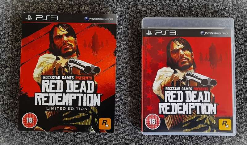 RED DEAD REDEMPTION LIMITED EDITION   (PS3)    -   Good condition !!! - SAME DAY SHIPPING !!!