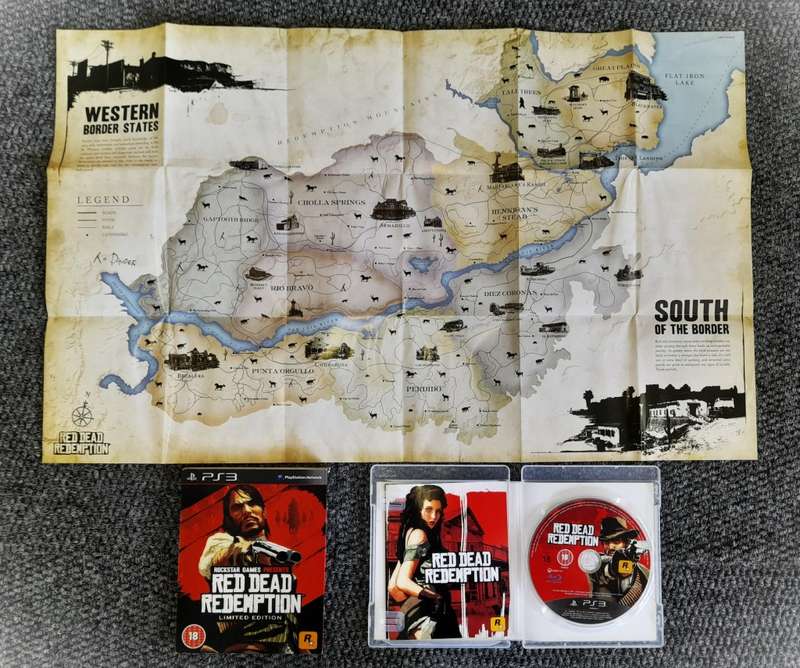 RED DEAD REDEMPTION LIMITED EDITION   (PS3)    -   Good condition !!! - SAME DAY SHIPPING !!!