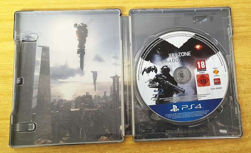 KILLZONE SHADOW FALL STEELBOOK    (PS4)   -   Good condition !!!  -   SAME DAY SHIPPING !!!