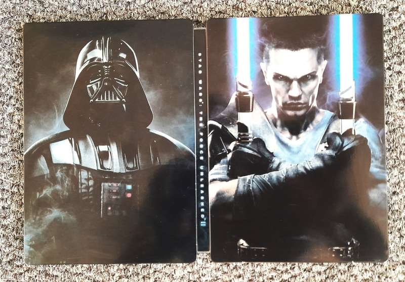 STAR WARS THE FORCE UNLEASHED II STEELBOOK  ( Xbox 360) - Good condition !!!  -   SAMEDAY SHIPPING