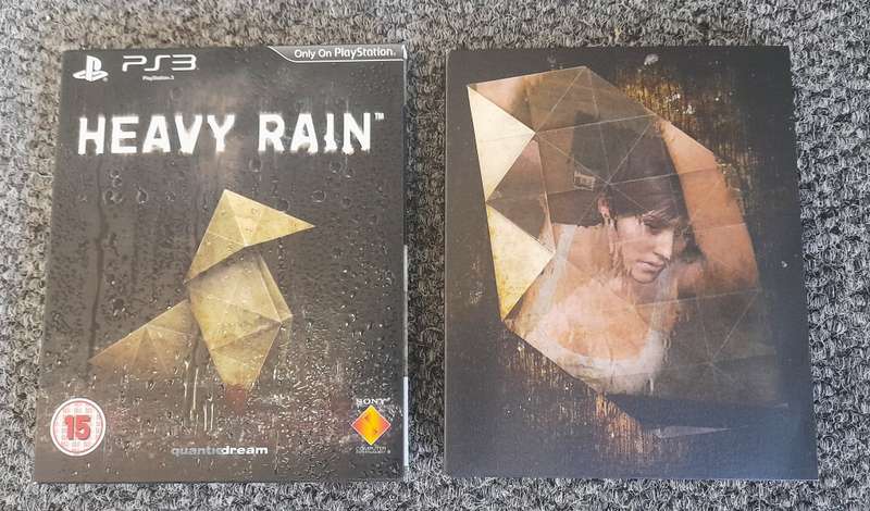 Heavy Rain Special Limited Collector`s   (PS3)    -    Good condition!!!   -    SAME DAY SHIPPING!!!