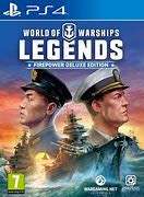 WORLD WARSHIPS LEGENDS FIREPOWER DELUXE EDITION  (PS4)   -  Good condition !!!