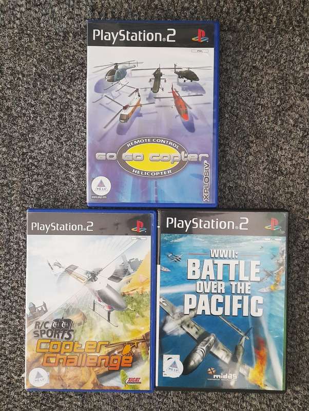 PS2    MIX HELICOPTER GAME BUNDLE PS2  -   Good condition !!!  - SAME DAY SHIPPING !!!!