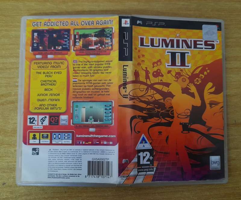 LUMINES II    (PSP)  -  Good condition !!!  -  (  SAME DAY SHIPPING  ) !!!