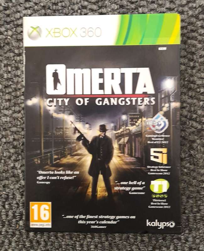 Omerta City of Gangsters     Xbox 360