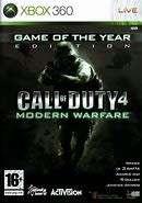 CALL OF DUTY 4 MODERN WARFARE GOTY EDITION  ( XBOX 360 )    -   Good condition !!!