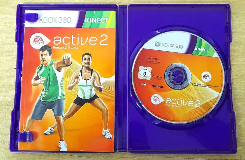 EA SPORTS ACTIVE 2    (Xbox 360)   -   Good condition !!!  -  Requires Kinect Sensor