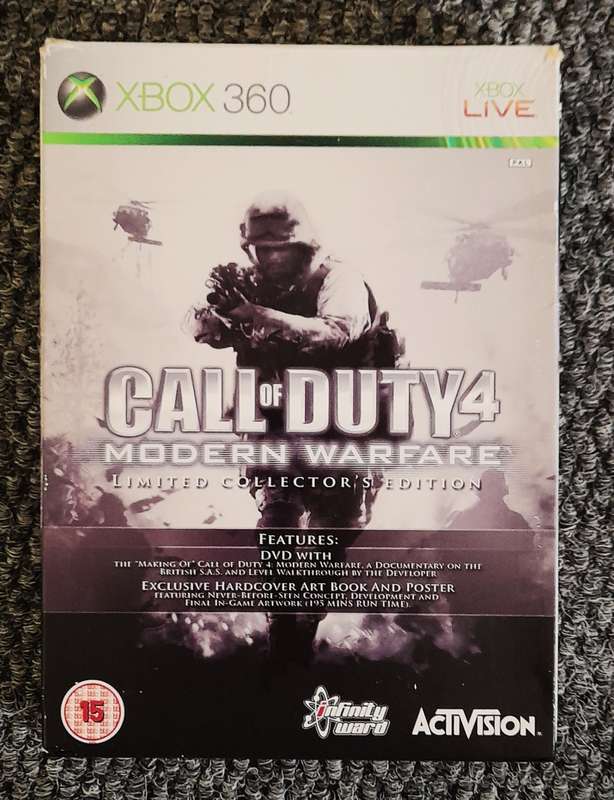 Call of Duty 4 Modern Warfare Limited Collectors Edition Xbox 360