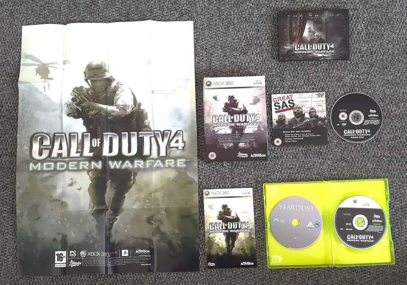 Call of Duty 4 Modern Warfare Limited Collectors Edition Xbox 360