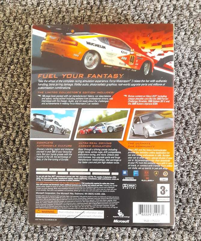 Forza Motorsport 2 Limited Collectors Edition        Xbox 360