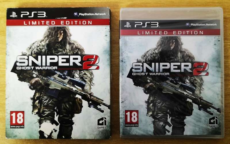 SNIPER 2 GHOST WARRIOR LIMITED EDITION   (PS3)  -  NEW & FACTORY SEALED  -  SAME DAY SHIPPING !!!