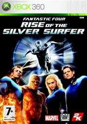 FANTASTIC FOUR RISE OF THE SILVER SURFER  ( XBOX 360 )  -  Good condition !!!   -  SAME DAY SHIPPING