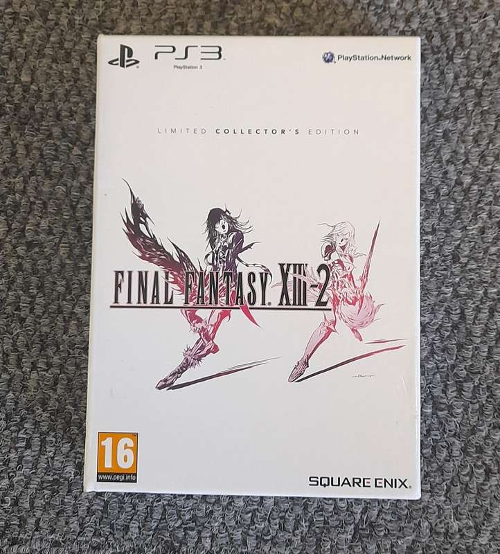 FINAL FANTASY XIII-2 LIMITED COLLECTORS EDITION   (PS3)  -  Good condition !! - SAME DAY SHIPPING