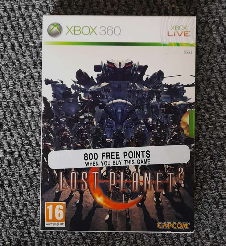 LOST PLANET 2    (Xbox 360)  -  Good condition !! - SAME DAY SHIPPING !!  - IN SLEEVE CARDBORD