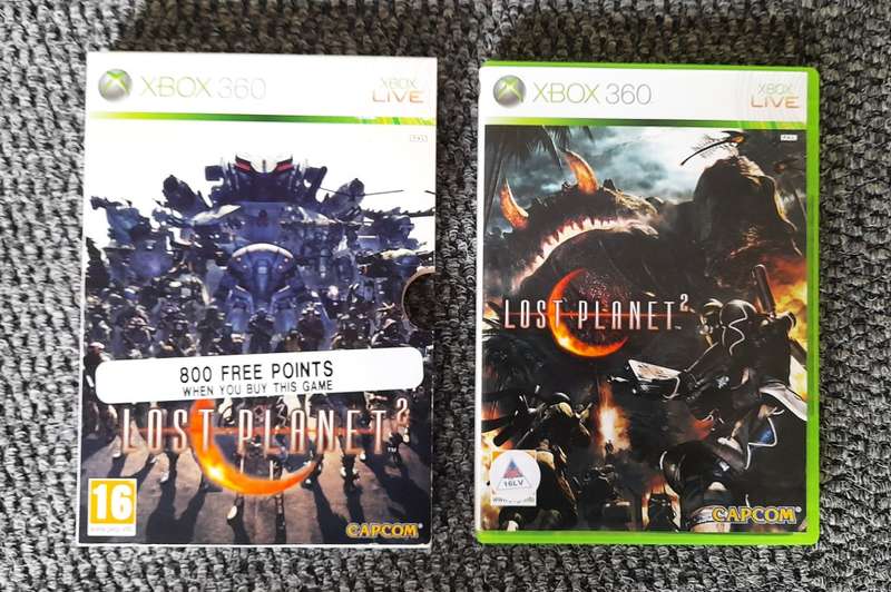 LOST PLANET 2    (Xbox 360)  -  Good condition !! - SAME DAY SHIPPING !!  - IN SLEEVE CARDBORD