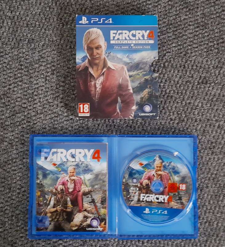 FAR CRY 4 COMPLETE EDITION     (PS4)    -     Good condition !!!    -   SAME DAY SHIPPING !!!!