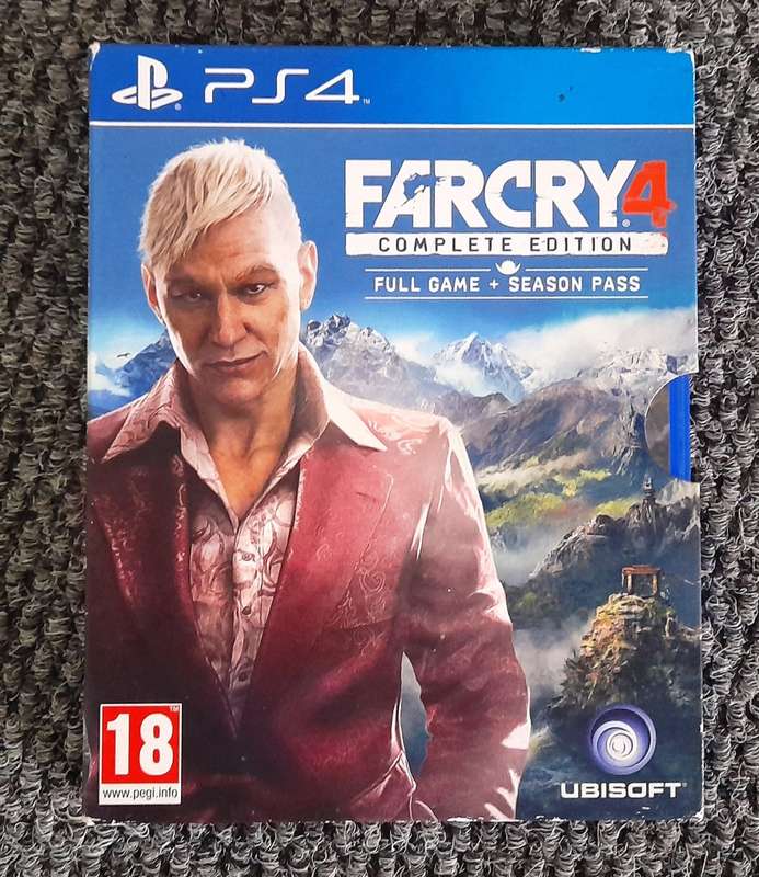 FAR CRY 4 COMPLETE EDITION     (PS4)    -     Good condition !!!    -   SAME DAY SHIPPING !!!!