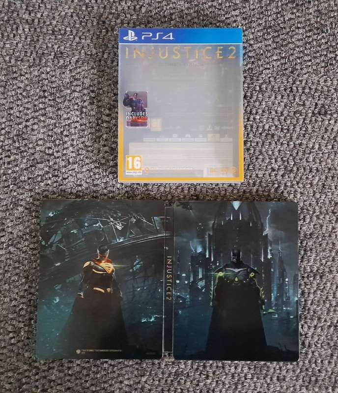 INJUSTICE 2 ULTIMATE EDITION STEELBOOK   (PS4)