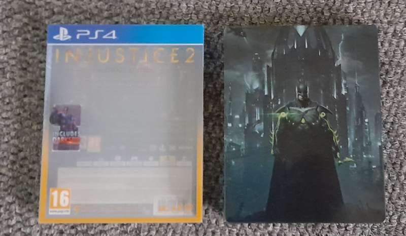 INJUSTICE 2 ULTIMATE EDITION STEELBOOK   (PS4)